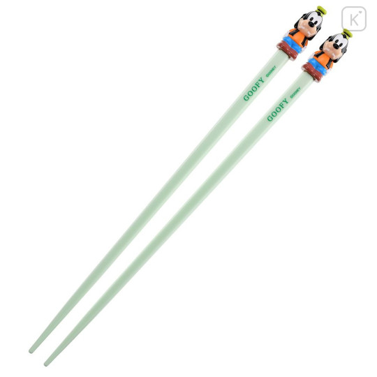 Japan Disney Store Chopsticks 20cm - Goofy : Green - 1