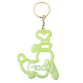 Japan Disney Store 3D Keychain - Goofy : Stylish Marble Name Logo Key Chain Fes - 1