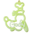 Japan Disney Store 3D Keychain - Goofy : Stylish Marble Name Logo Key Chain Fes - 4