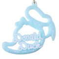 Japan Disney Store 3D Keychain - Donald : Stylish Marble Name Logo Key Chain Fes - 4