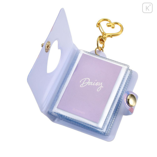 Japan Disney Store Mini Photo Album Keychain - Daisy : Clear Window Aurora Key Chain Fes - 5