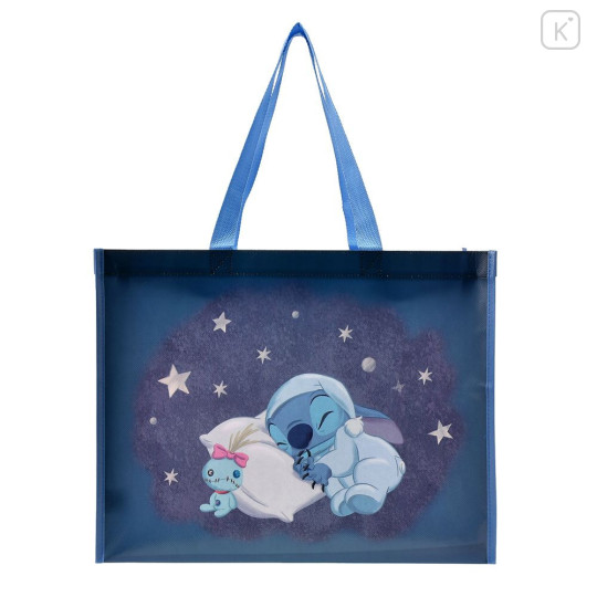 Japan Disney Store Eco Shopping Bag - Scrump & Stitch : Honey Day Sweet Dream - 1