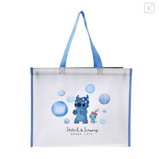 Japan Disney Store Eco Shopping Bag - Scrump & Stitch : Honey Day Sweet Dream - 3
