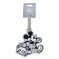 Japan Disney Store Luggage Tag - Mickey : Let's Travel Light Grey - 2