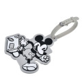 Japan Disney Store Luggage Tag - Mickey : Let's Travel Light Grey - 5