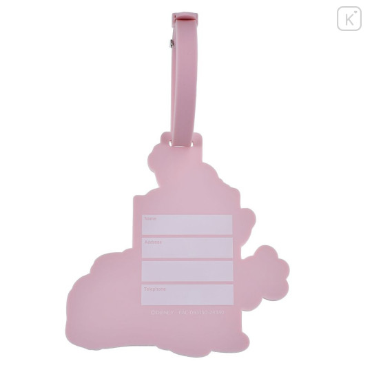 Japan Disney Store Luggage Tag - Minnie : Let's Travel Light Pink - 3