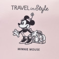 Japan Disney Store Hanging Pouch - Minnie : Let's Travel Light Pink - 4