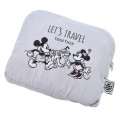 Japan Disney Store Travel Folding Boston Bag - Mickey & Minnie : Let's Travel - 5