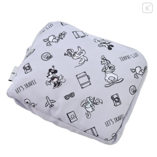 Japan Disney Store Travel Folding Boston Bag - Mickey & Minnie : Let's Travel - 6