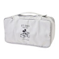 Japan Disney Store Compression Storage Bag (S) - Mickey : Let's Travel Light Grey - 1