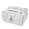 Japan Disney Store Compression Storage Bag (S) - Mickey : Let's Travel Light Grey - 8