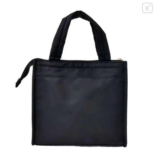 Japan Disney Store Insulated Cooler Lunch Bag - Minnie : Baking Black Cool Tote - 3