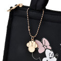 Japan Disney Store Insulated Cooler Lunch Bag - Minnie : Baking Black Cool Tote - 4