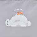 Japan Disney Store Insulated Cooler Lunch Bag - Baymax : Relax Light Grey Cool Tote - 5