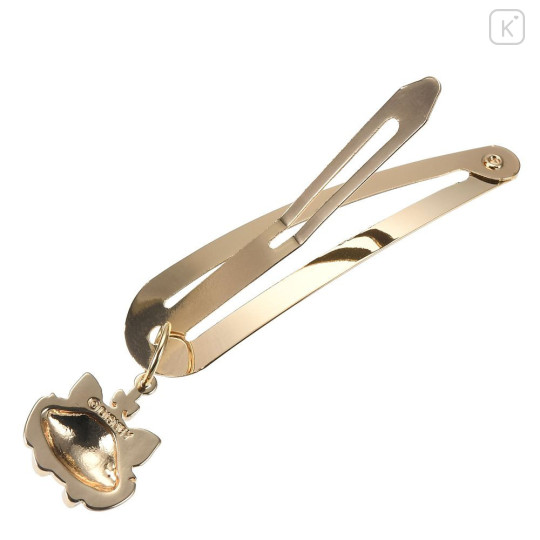Japan Disney Store Gold Hairpin - Marie : Swinging Charm - 5