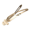 Japan Disney Store Gold Hairpin - Mickey : Swinging Charm Pearl - 5