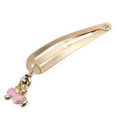 Japan Disney Store Gold Hairpin - Alice in Wonderland Young Oyster : Swinging Charm
