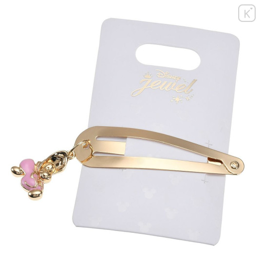 Japan Disney Store Gold Hairpin - Alice in Wonderland Young Oyster : Swinging Charm - 2