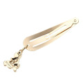 Japan Disney Store Gold Hairpin - Alice in Wonderland Young Oyster : Swinging Charm - 3