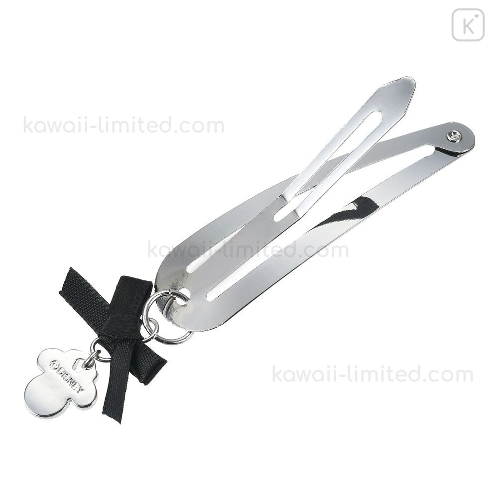 Japan Disney Store Silver Hairpin - Minnie : Swinging Charm