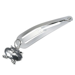 Japan Disney Store Silver Hairpin - Cheshire Cat : Swinging Charm