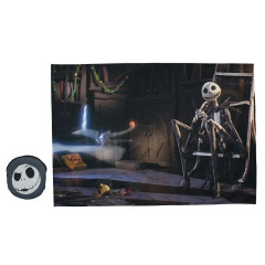 Japan Disney Store Picnic Blanket Leisure Sheet - Tim Burton's The Nightmare Before Christmas