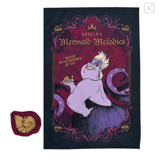 Japan Disney Store Picnic Blanket Leisure Sheet - The Little Mermaid : Villain Ursula - 1