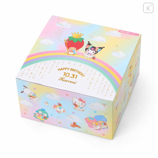 Japan Sanrio Original Plush Toy Set - Kuromi : Birthday Celebration - 3