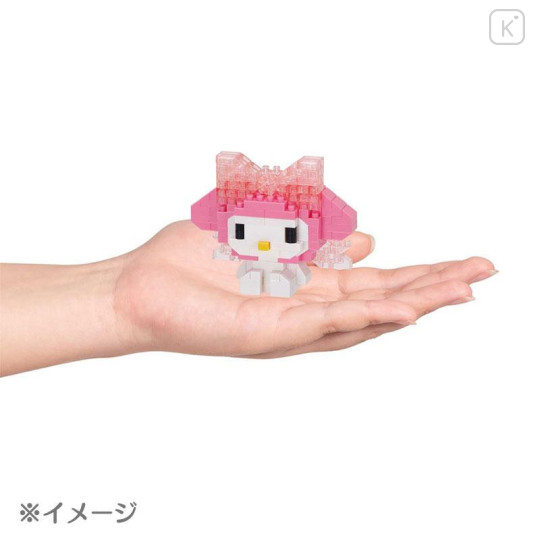 Japan Sanrio Nanoblock - My Melody : Big Ribbon - 4