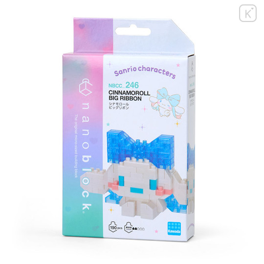 Japan Sanrio Nanoblock - Cinnamoroll : Big Ribbon - 1