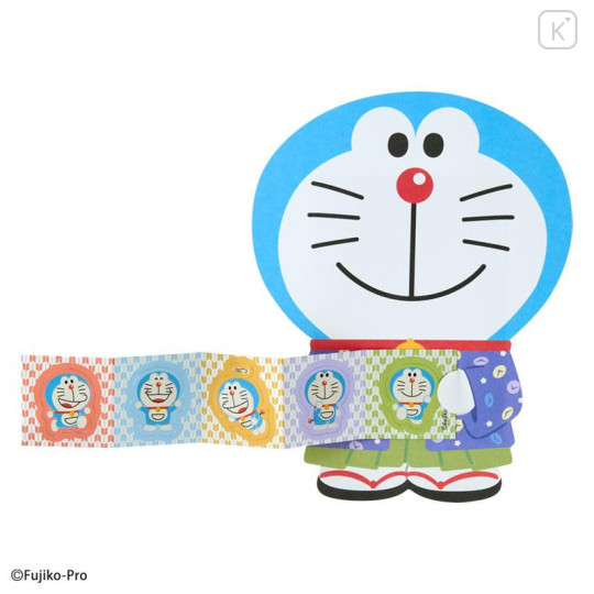 Japan Sanrio Original Gift Envelope Set - Doraemon : Kimono - 4