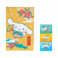 Japan Sanrio Original New Year Money Envelope Pochi Bag - Cinnamoroll : Kimono Gold Plum - 1