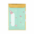 Japan Sanrio Original New Year Money Envelope Pochi Bag - Characters Kimono Gold Plum - 2
