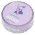 Japan Moomin Masking Tape - Little My : Aurora Foil Purple - 1