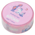 Japan Moomin Masking Tape - Little My : Aurora Foil Pink - 1