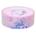 Japan Moomin Masking Tape - Little My : Aurora Foil Pink - 3