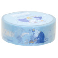 Japan Moomin Masking Tape - Little My : Aurora Foil Blue Green - 3