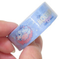 Japan Moomin Masking Tape - Moomintroll : Aurora Foil Blue - 2
