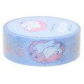Japan Moomin Masking Tape - Moomintroll : Aurora Foil Blue - 3