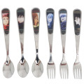 Japan Jujutsu Kaisen Cutlery Set Stainless Steel Fork & Spoon - A - 1
