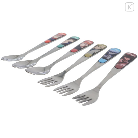 Japan Jujutsu Kaisen Cutlery Set Stainless Steel Fork & Spoon - B - 2