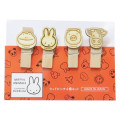 Japan Miffy Wooden Clothespin Set - Miffy & Animals - 1