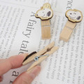 Japan Peanuts Wooden Clothespin Set - Snoopy & Woodstock : Smile Face - 2