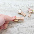 Japan San-X Wooden Clothespin Set - Rilakkuma : Sleep - 2