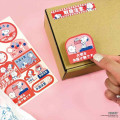 Japan Peanuts Attention Sticker - Snoopy : Japanese Red - 3