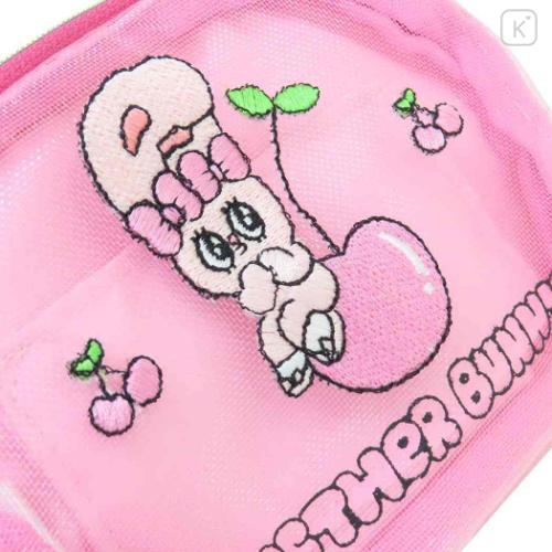 Japan Esther Bunny Mini Pouch & Tissue Case - Pink - 4