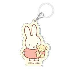 Japan Miffy Charm Tag Keychain - Miffy : Plush Toy