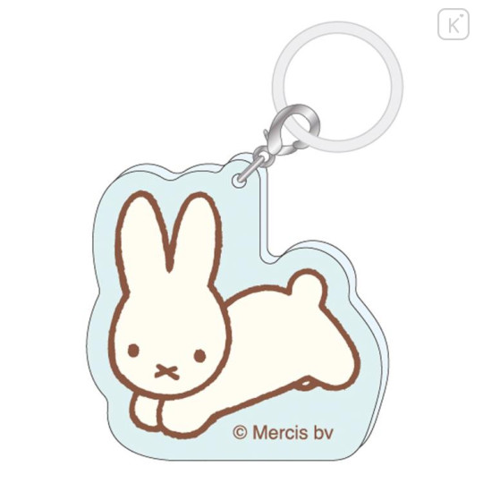 Japan Miffy Charm Tag Keychain - Rabbit - 1