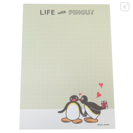 Japan Pingu A6 Notepad - Life with Pingu - 3