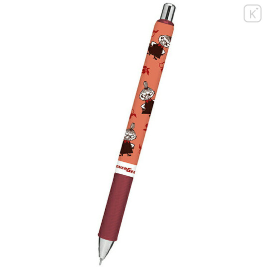 Japan Moomin EnerGel Gel Pen - Little My : As You Like It Flower - 1